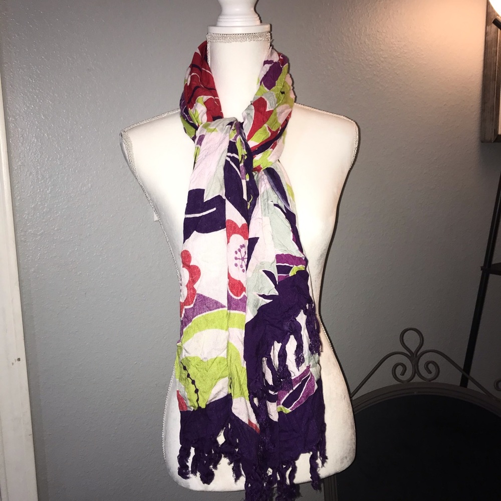 🌵Multi Color Flower Scarf